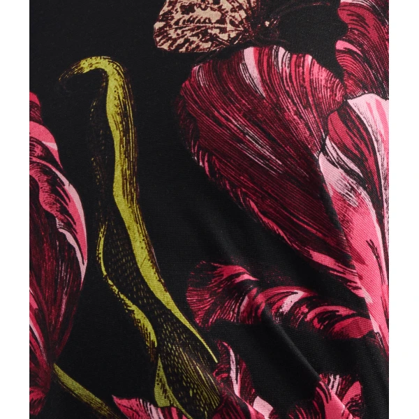Erdem Floral Print Ponte Jersey Long Sleeve Midi Dress - Dresses - British Romantic Luxury at Luxury Shoes 