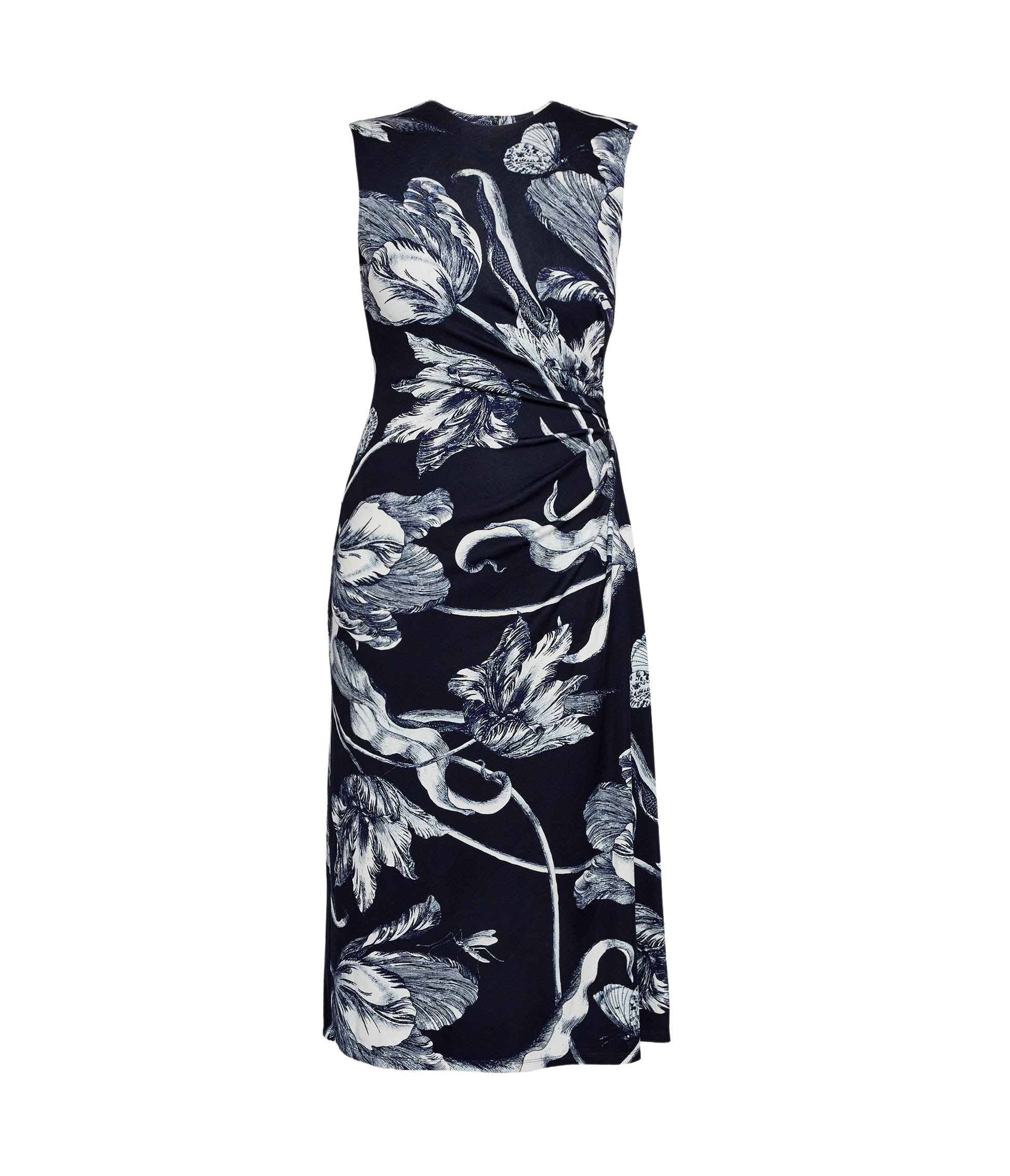 Erdem Floral Print Ponte Jersey Sleeveless Midi Dress - Dresses - British Romantic Luxury at Luxury Shoes 