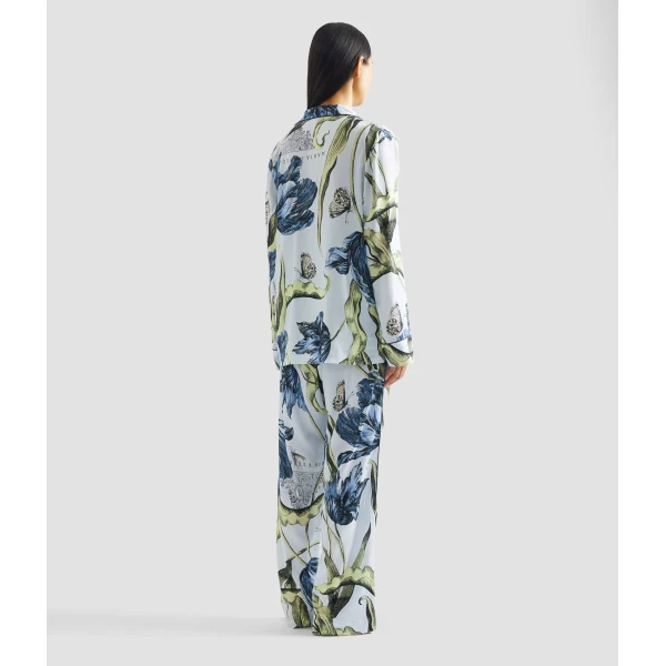 Erdem Floral Print Pyjama Set - Loungewear - British Romantic Luxury at Luxury Shoes 