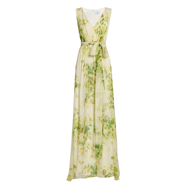Erdem Floral Print Silk Creponne Sleeveless Gown - Dresses - British Romantic Luxury at Luxury Shoes 