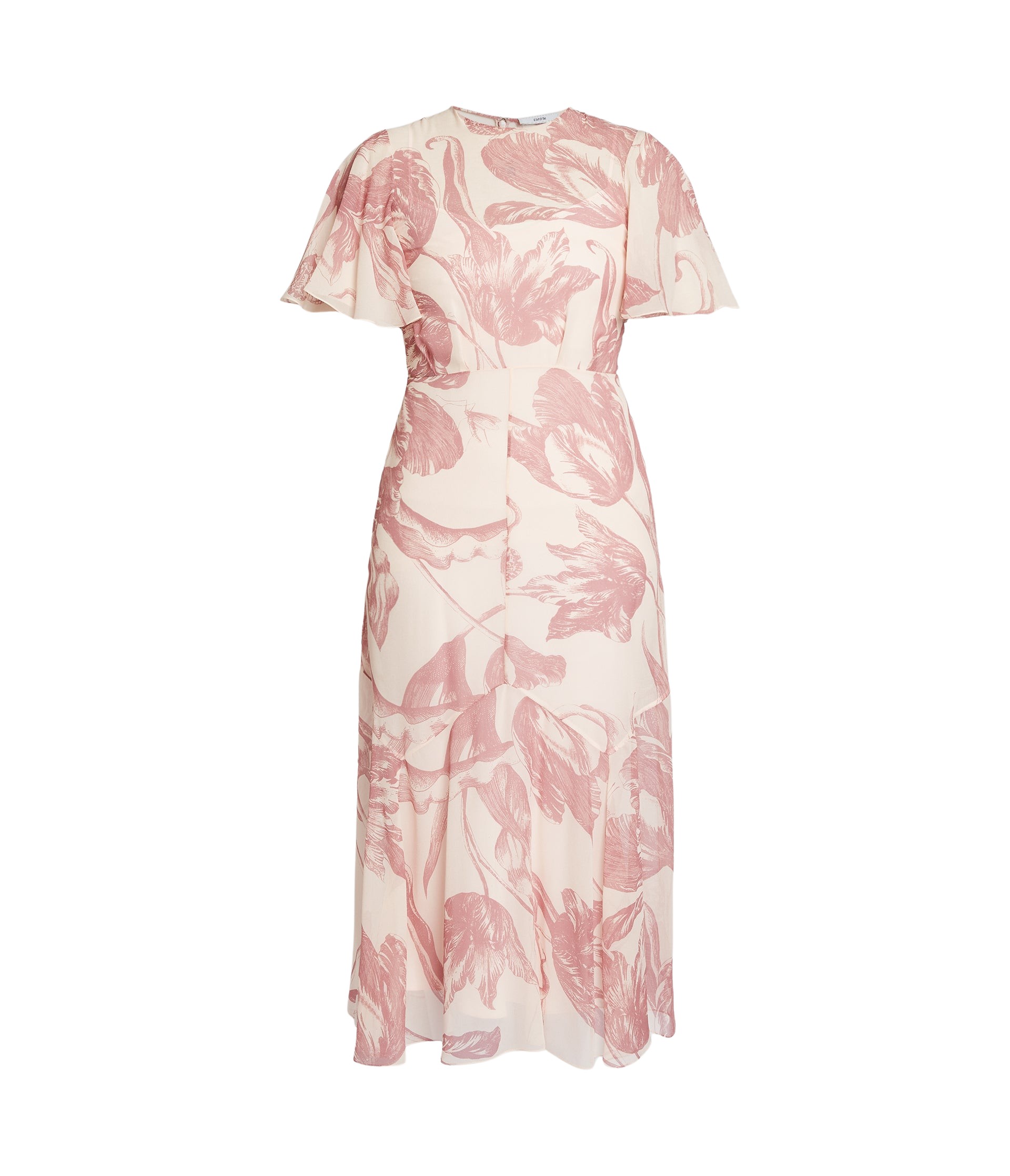 Erdem Floral Print Silk Voile Midi Dress - Dresses - British Romantic Luxury at Luxury Shoes 