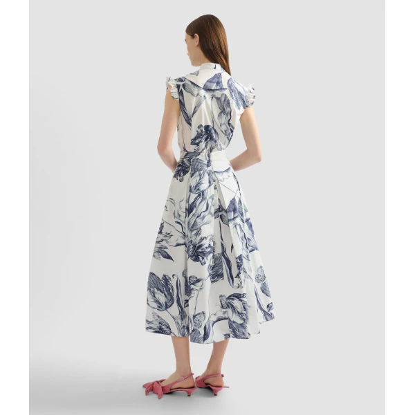 Erdem Floral Print Sleeveless Top - Tops - British Romantic Luxury at Luxury Shoes 