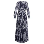 Erdem-Floral-Print-Voile-Long-Sleeve-Gown-coveti57169_nobg Erdem Floral Print Voile Long Sleeve Gown - Dresses - British Romantic Luxury at Luxury Shoes