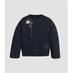 Erdem Flower Jacquard Cropped Jacket - Jackets - British Romantic Luxury at Luxury Shoes 