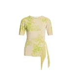 Erdem French Fray Short Sleeve Knit Top - Knitwear - British Romantic Luxury at Luxury Shoes 