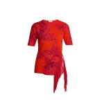 Erdem-French-Fray-Short-Sleeve-Knit-Top-coveti55708_nobg Erdem French Fray Short Sleeve Knit Top - Knitwear - British Romantic Luxury at Luxury Shoes