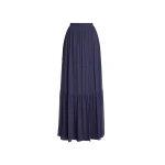 Erdem Full Length Skirt With Tiered Hem - Skirts - British Romantic Luxury at Luxury Shoes 