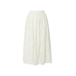 Erdem Gathered Midi Skirt - Skirts - British Romantic Luxury at Luxury Shoes 