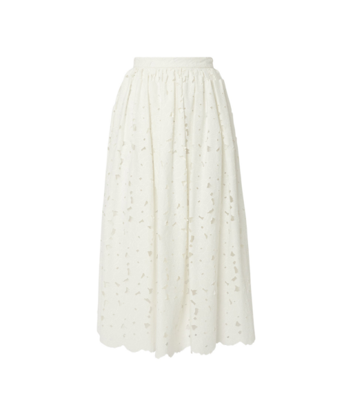 Erdem Gathered Midi Skirt - Skirts - British Romantic Luxury at Luxury Shoes 