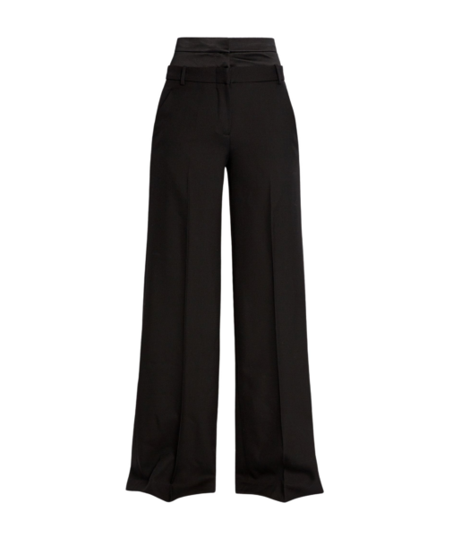 Erdem Grain De Poudre Wide Leg Trouser - Pants - British Romantic Luxury at Luxury Shoes 