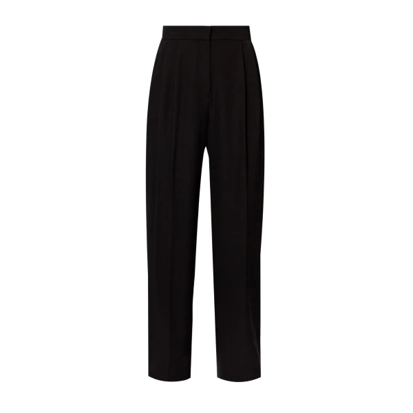Erdem Grain De Poudre Wide Leg Trouser - Pants - British Romantic Luxury at Luxury Shoes 
