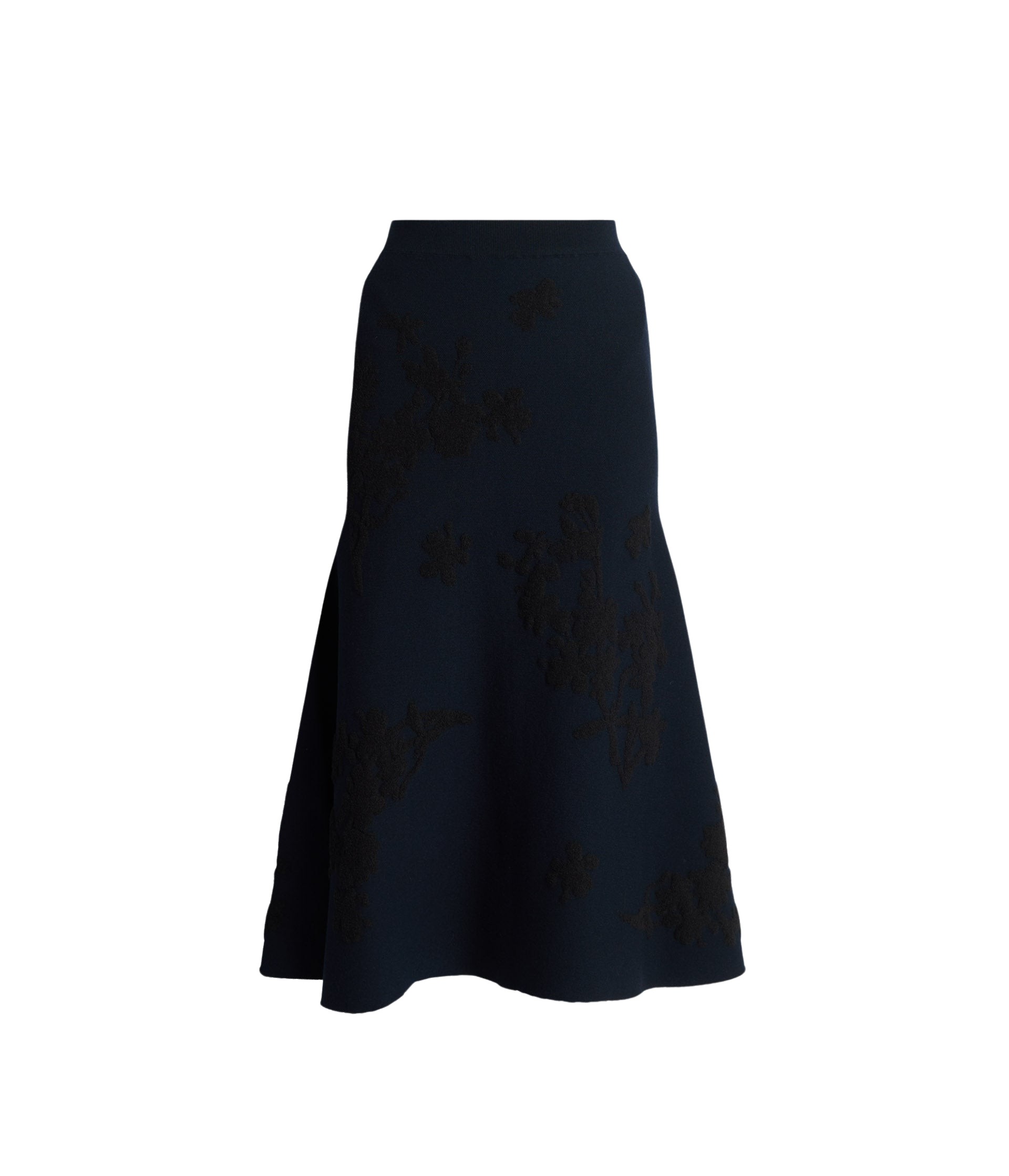 Erdem Jacquard Midi Knit Skirt - Skirts - British Romantic Luxury at Luxury Shoes 