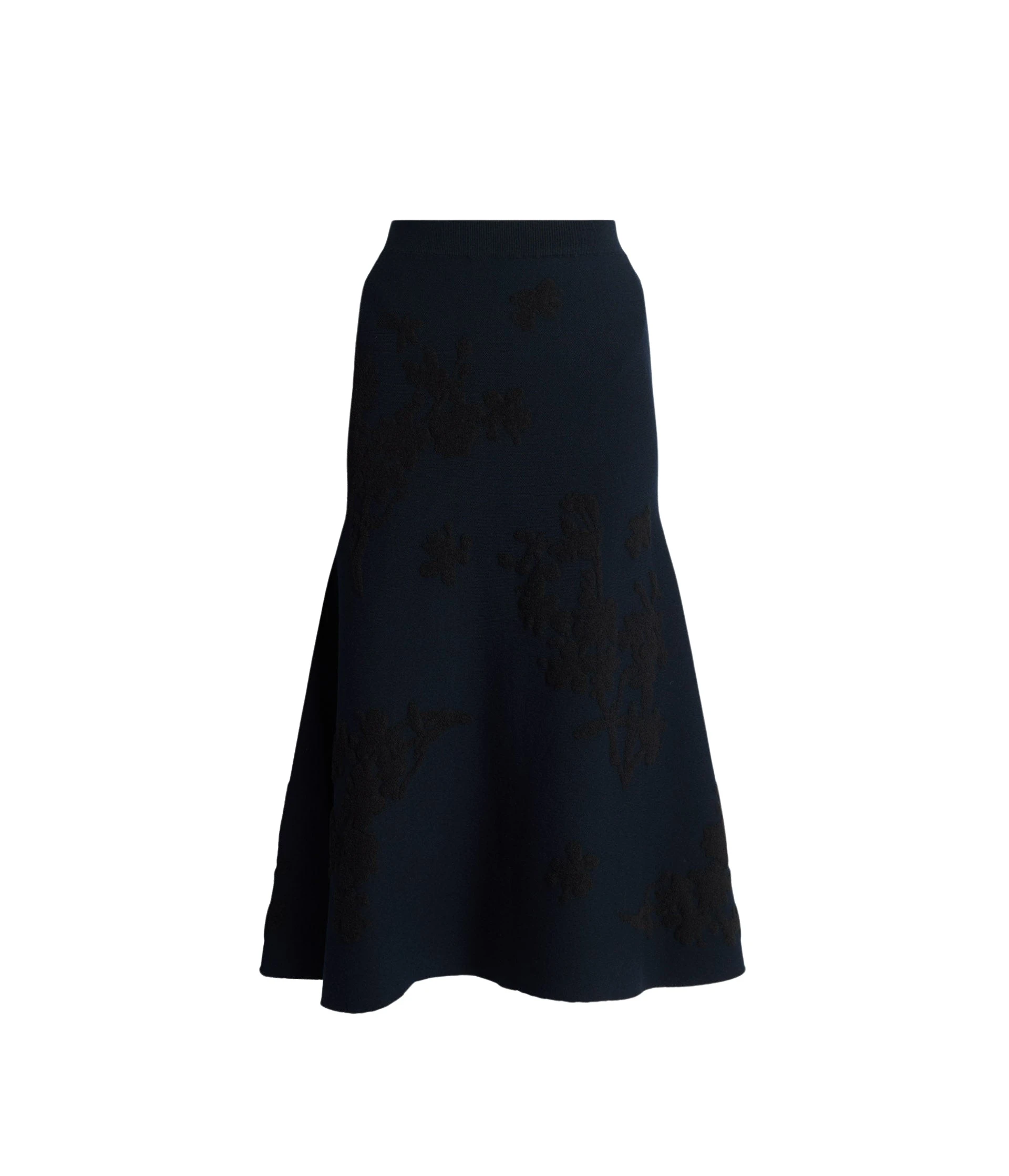Erdem-Jacquard-Midi-Knit-Skirt-coveti-262612_nobg Erdem Jacquard Midi Knit Skirt - Skirts - British Romantic Luxury at Luxury Shoes