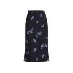 Erdem-Jacquard-Pencil-Midi-Skirt-coveti22670_nobg Erdem Jacquard Pencil Midi Skirt - Skirts - British Romantic Luxury at Luxury Shoes
