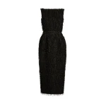 Erdem Lurex Fil Coupé Midi Dress - Dresses - British Romantic Luxury at Luxury Shoes 