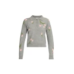 Erdem-Merino-Wool-Floral-Knit-Jumper-coveti-147408_nobg Erdem Merino Wool Floral Knit Jumper - Knitwear - British Romantic Luxury at Luxury Shoes
