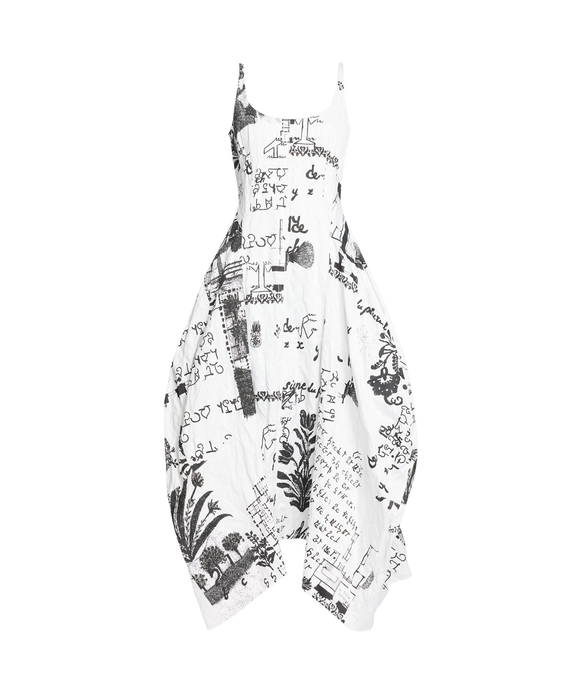 Erdem Metallised Cotton Draped Midi Dress - Dresses - British Romantic Luxury at Luxury Shoes 