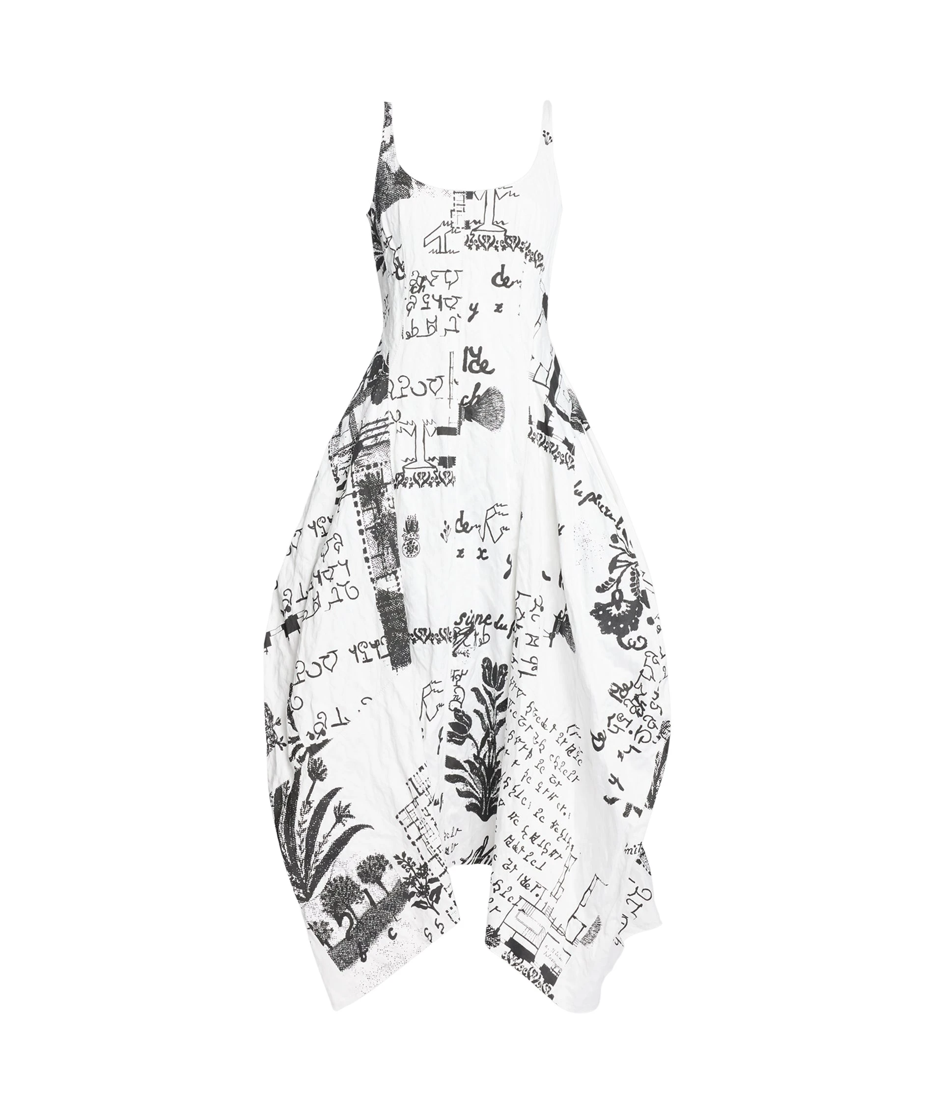 Erdem-Metallised-Cotton-Draped-Midi-Dress-coveti87214_nobg Erdem Metallised Cotton Draped Midi Dress - Dresses - British Romantic Luxury at Luxury Shoes