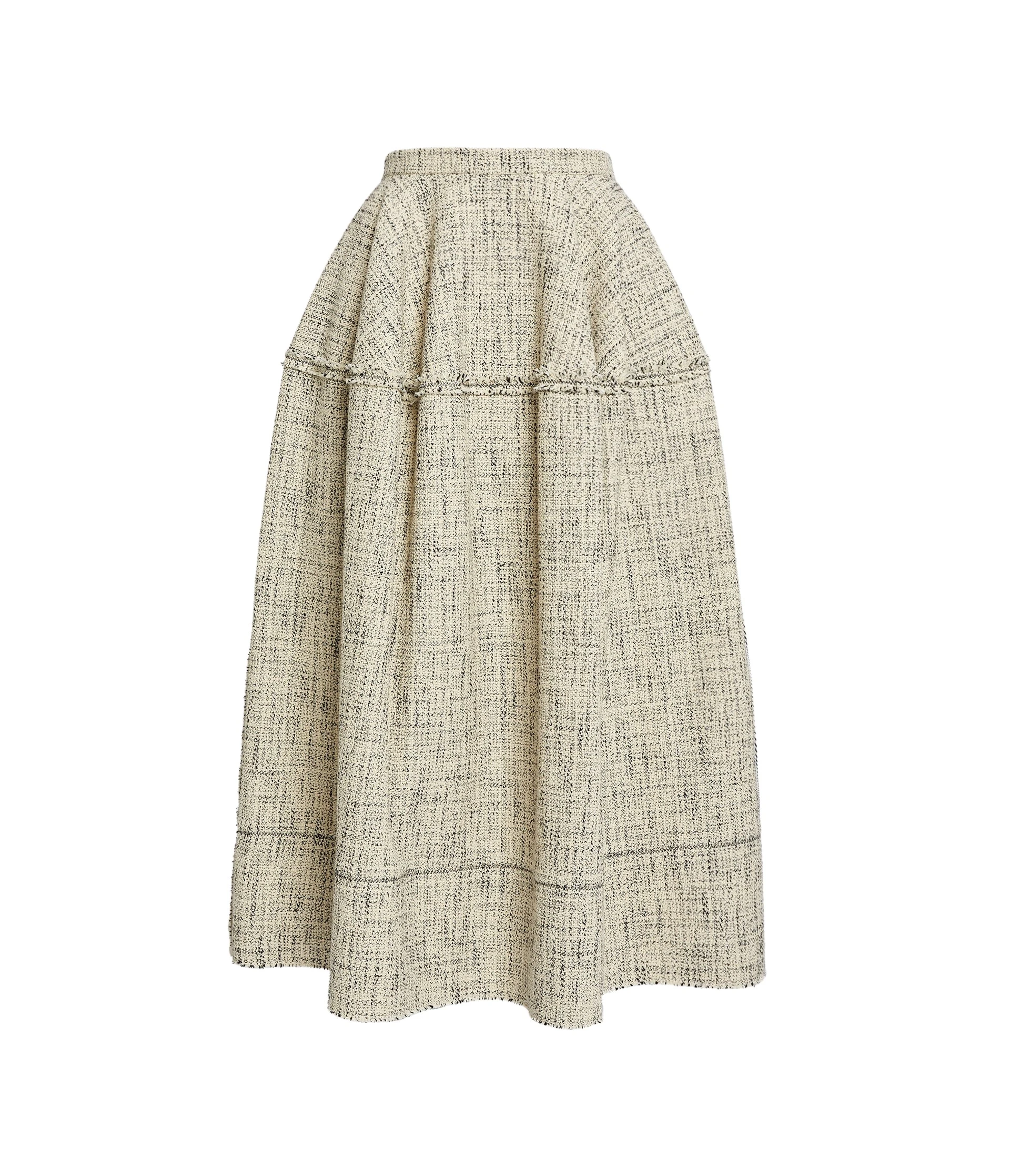 Erdem-Mouline-Tweed-Full-Midi-Skirt-coveti59946_nobg Erdem Mouline Tweed Full Midi Skirt - Skirts - British Romantic Luxury at Luxury Shoes