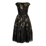 Erdem Organza Fil Coupé Midi Dress - Dresses - British Romantic Luxury at Luxury Shoes 