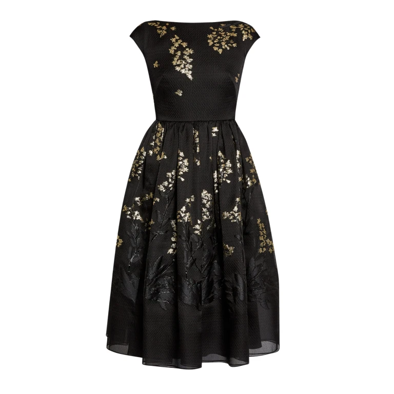 Erdem Organza Fil Coupé Midi Dress - Dresses - British Romantic Luxury at Luxury Shoes 