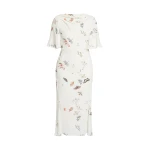 Erdem Printed Crepe Midi Dress - Dresses - British Romantic Luxury at Luxury Shoes 