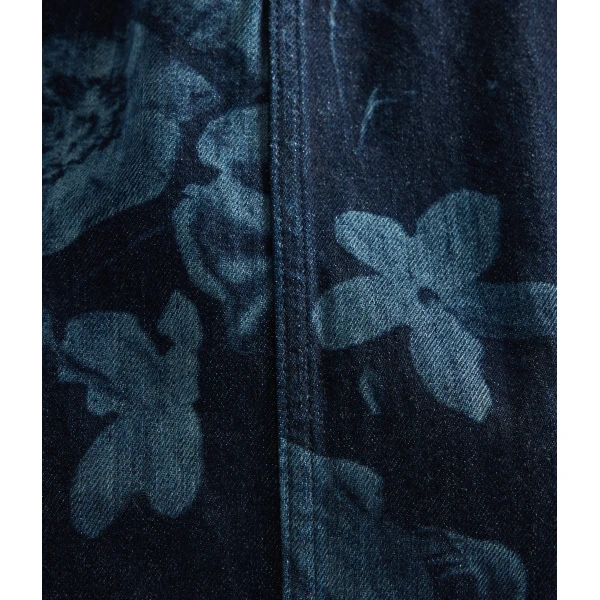 Erdem Printed Denim Sleeveless Midi Dress - Dresses - British Romantic Luxury at Luxury Shoes 