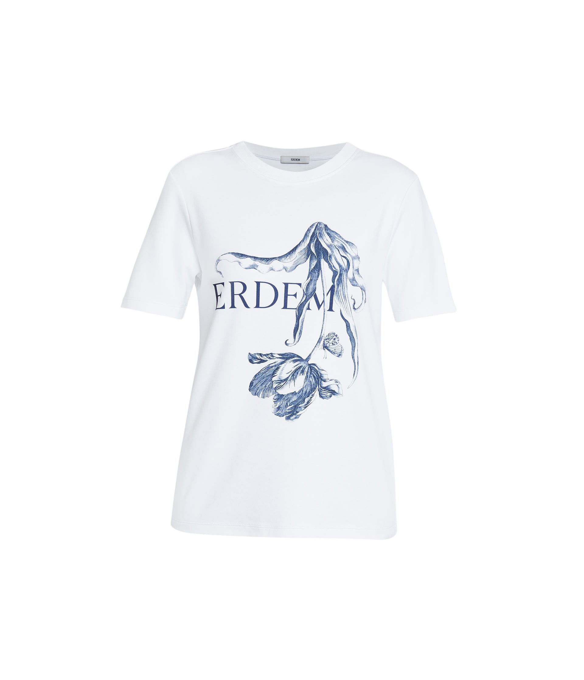 Erdem Printed T Shirt - Tops - British Romantic Luxury at Luxury Shoes 