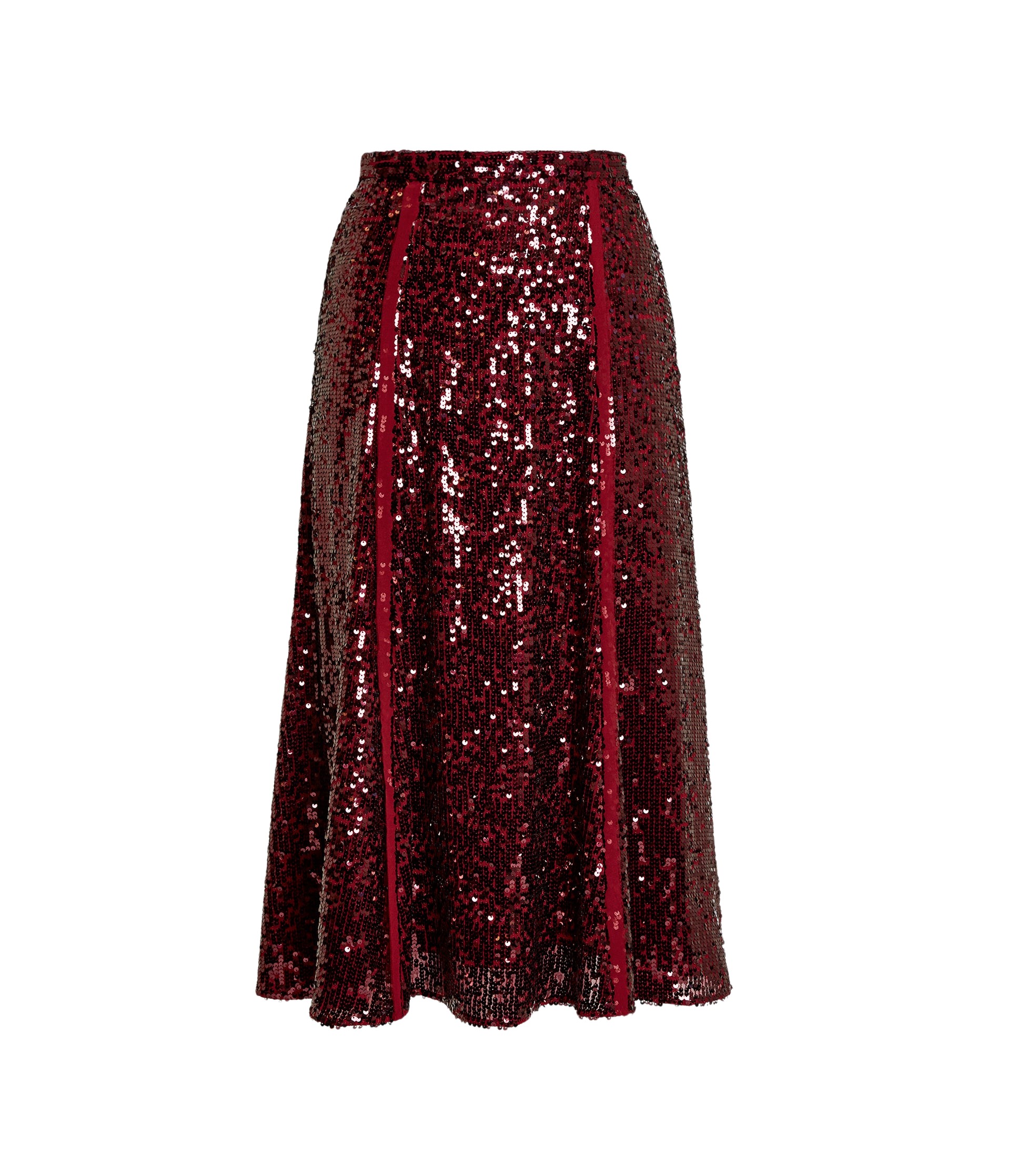 Erdem Sequin A Line Midi Skirt - Skirts - British Romantic Luxury at Luxury Shoes 