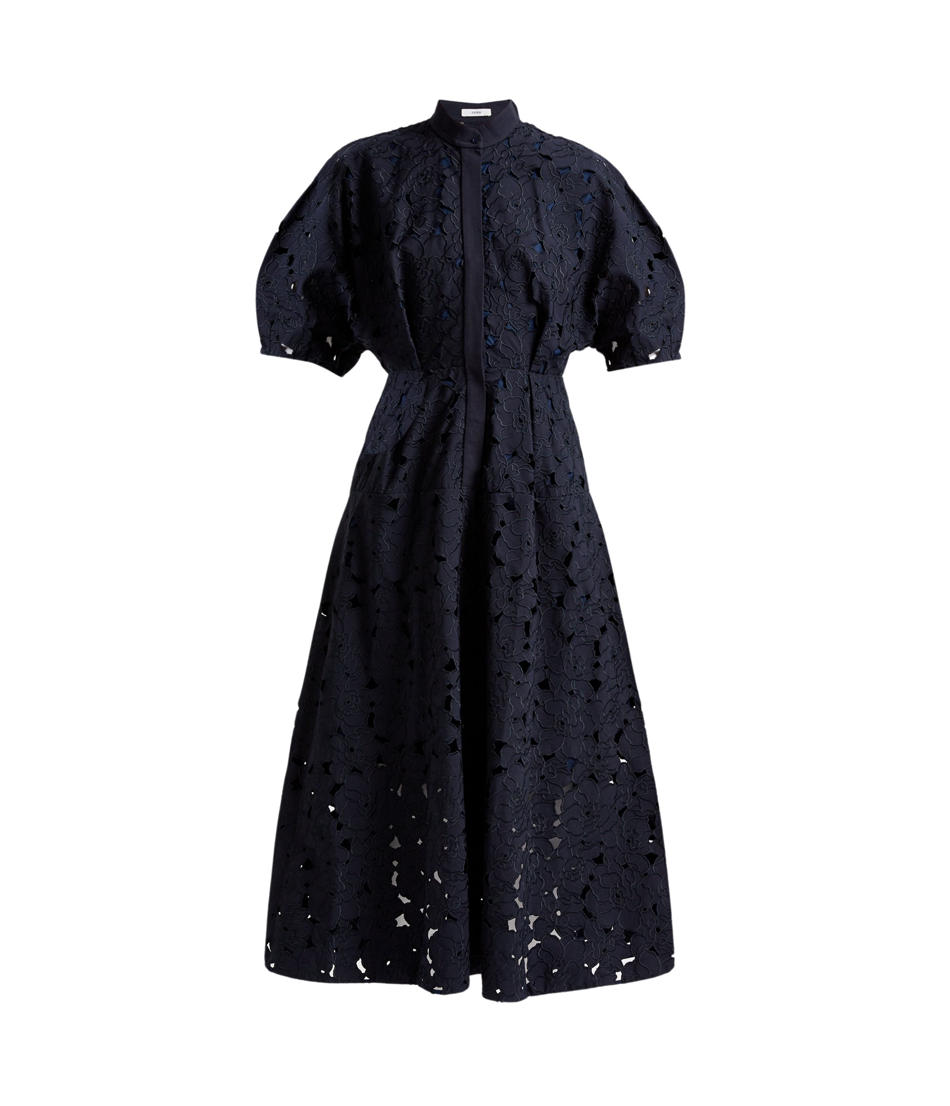 Erdem Short Sleeve Midi Shirt Dress - Dresses - British Romantic Luxury at Luxury Shoes 
