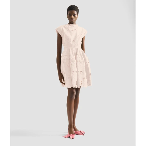 Erdem Short Sleeve Mini Dress - Dresses - British Romantic Luxury at Luxury Shoes 