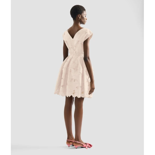 Erdem Short Sleeve Mini Dress - Dresses - British Romantic Luxury at Luxury Shoes 