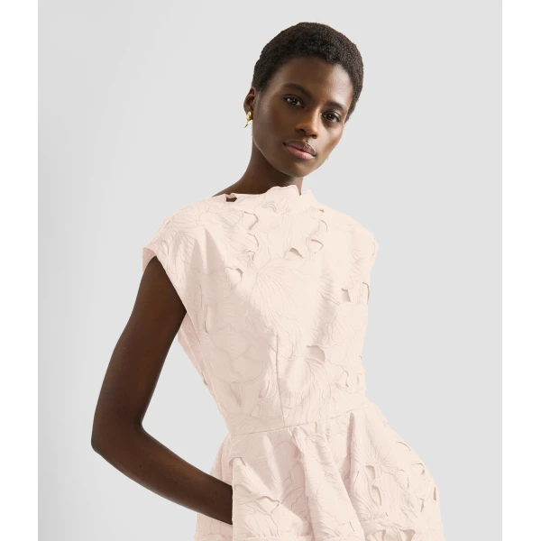 Erdem Short Sleeve Mini Dress - Dresses - British Romantic Luxury at Luxury Shoes 