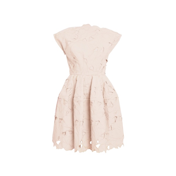 Erdem Short Sleeve Mini Dress - Dresses - British Romantic Luxury at Luxury Shoes 