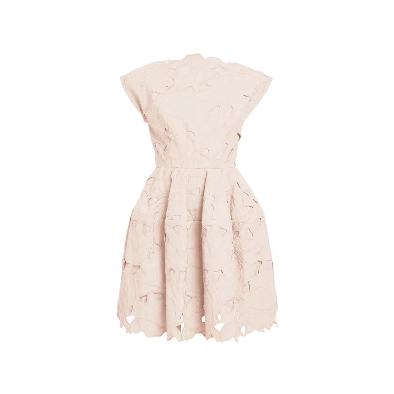 Erdem Short Sleeve Mini Dress - Dresses - British Romantic Luxury at Luxury Shoes 