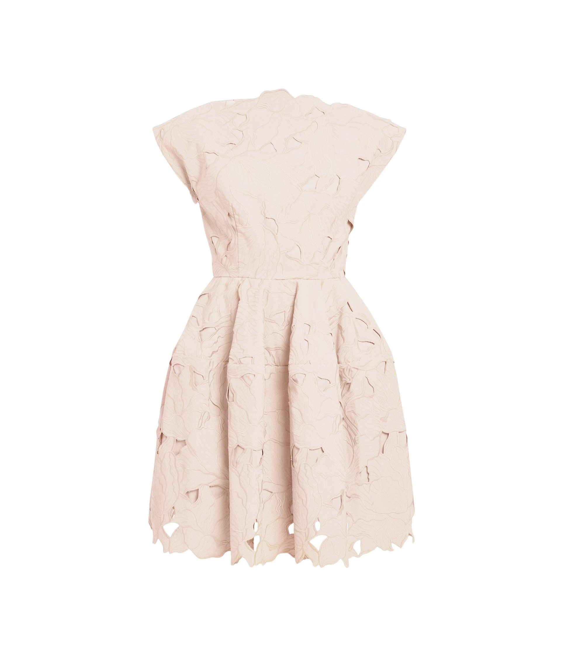 Erdem-Short-Sleeve-Mini-Dress-coveti97334_nobg Erdem Short Sleeve Mini Dress - Dresses - British Romantic Luxury at Luxury Shoes