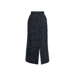 Erdem Stripe Tailoring Midi Pencil Skirt - Skirts - British Romantic Luxury at Luxury Shoes 