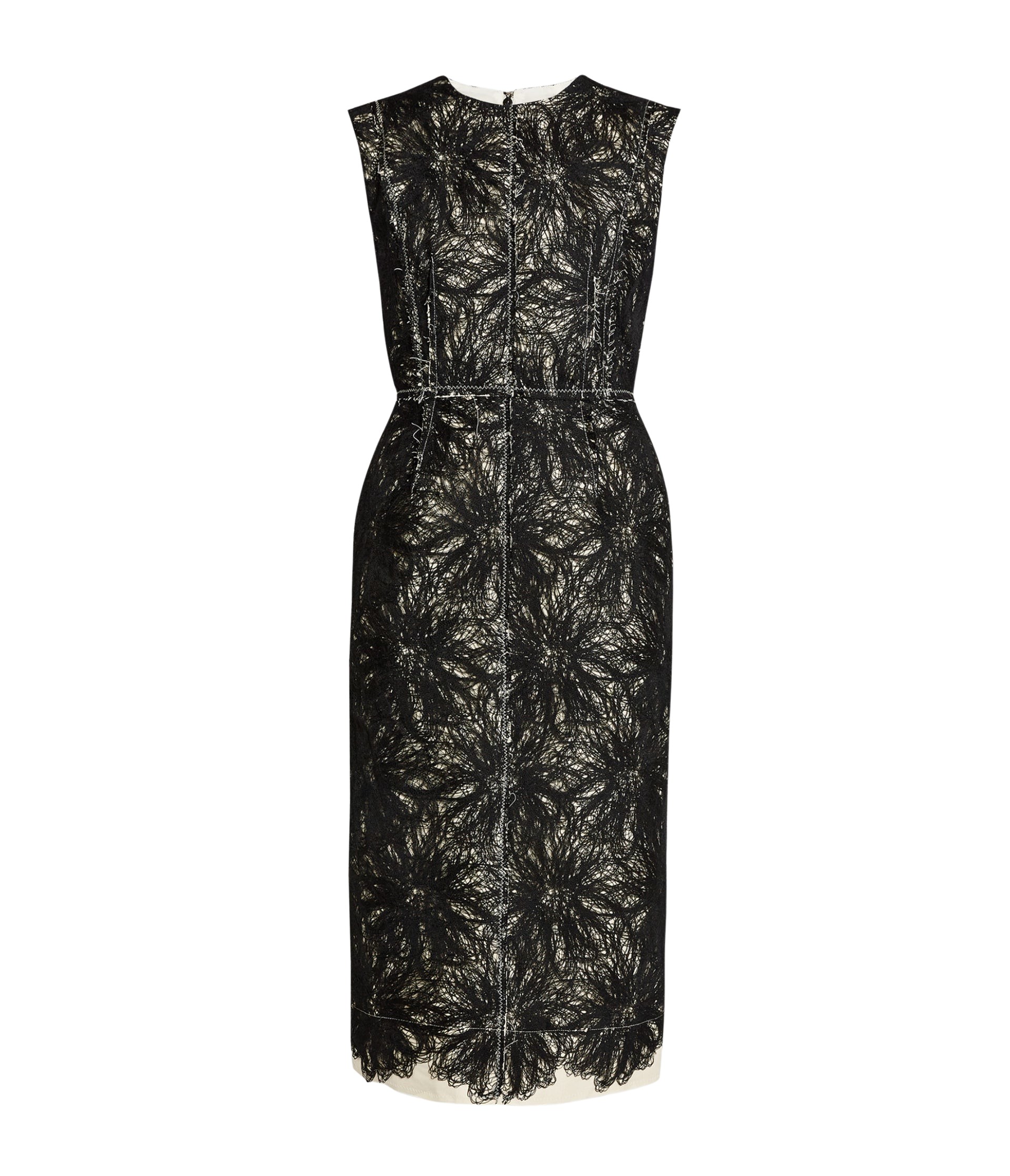 Erdem Thread Lace Sleeveless Midi Dress - Dresses - British Romantic Luxury at Luxury Shoes 