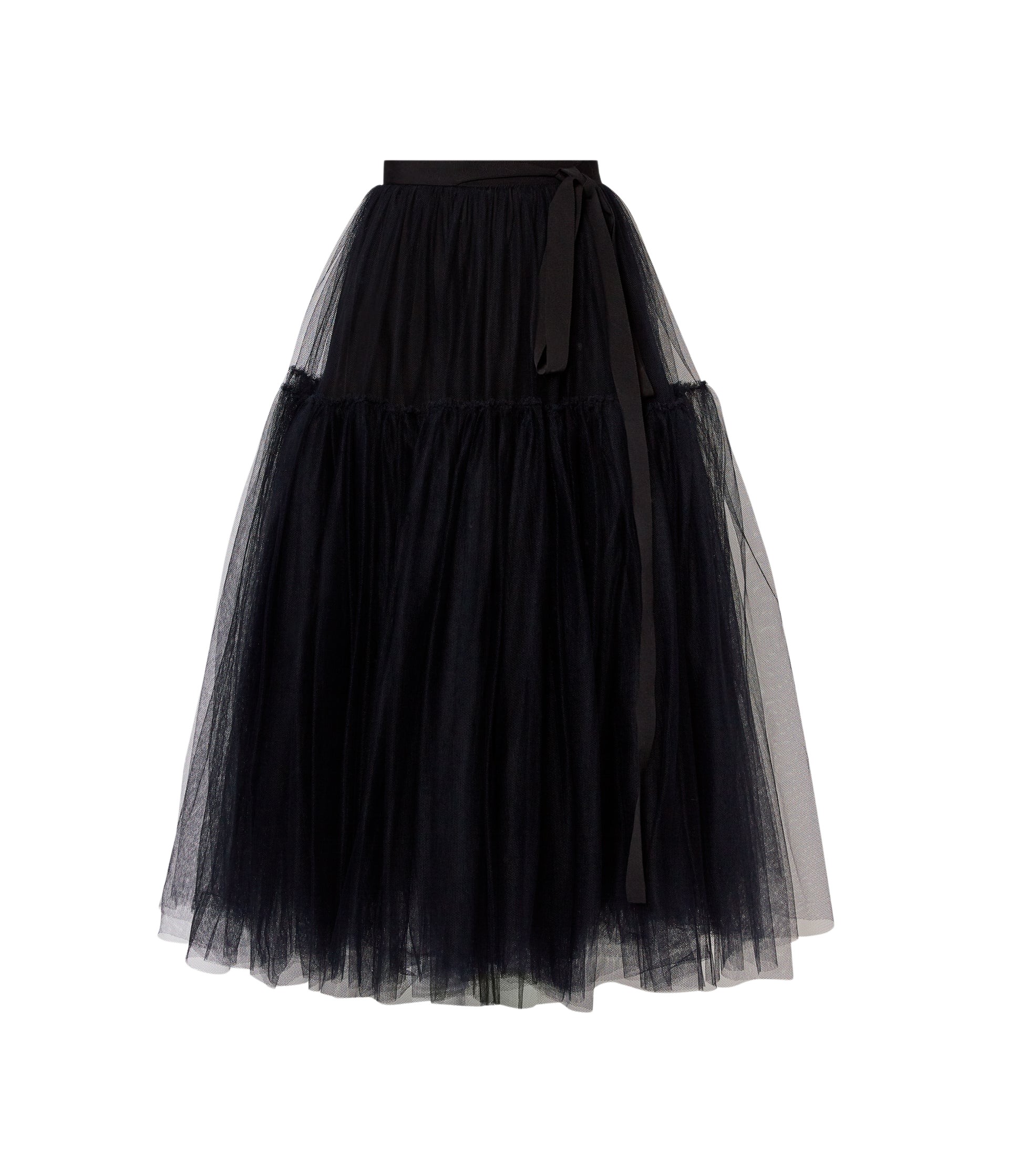 Erdem Tulle Full Midi Skirt - Skirts - British Romantic Luxury at Luxury Shoes 