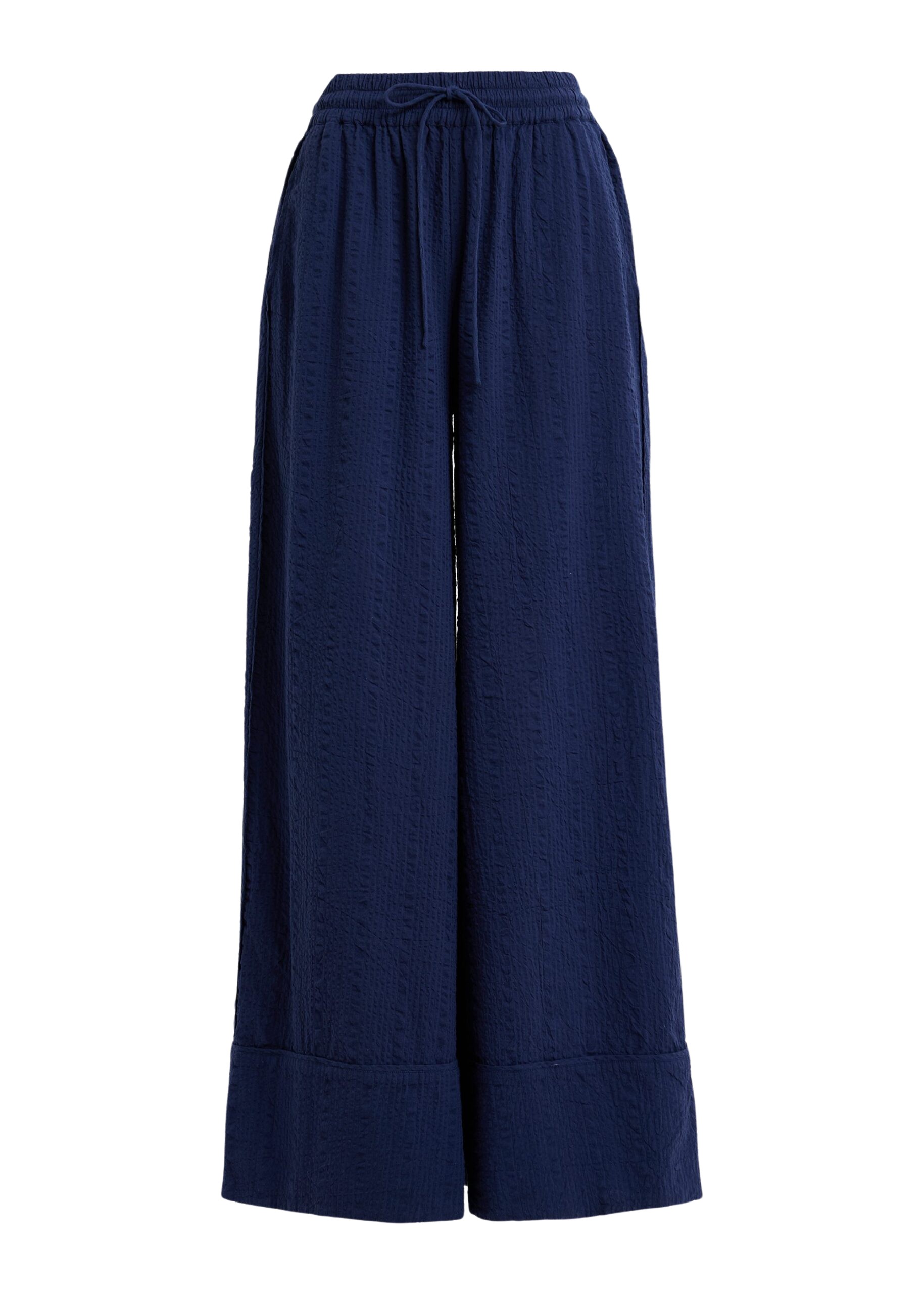 Essentiel-Antwerp-Dark-Blue-Wide-Leg-Pants-With-Contrast-Stitching-scaled85287_nobg Essentiel Antwerp Dark Blue Wide-Leg Pants With Contrast Stitching - Essentiel Antwerp Pants - Colorful Belgian Design - Shop at Luxury Shoes