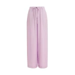 Essentiel Antwerp Lilac Relaxed-Fit Trousers With Drawstring Hems