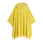 Essentiel Antwerp Yellow Floral Jacquard Cotton-Blend Midi Dress With Hood