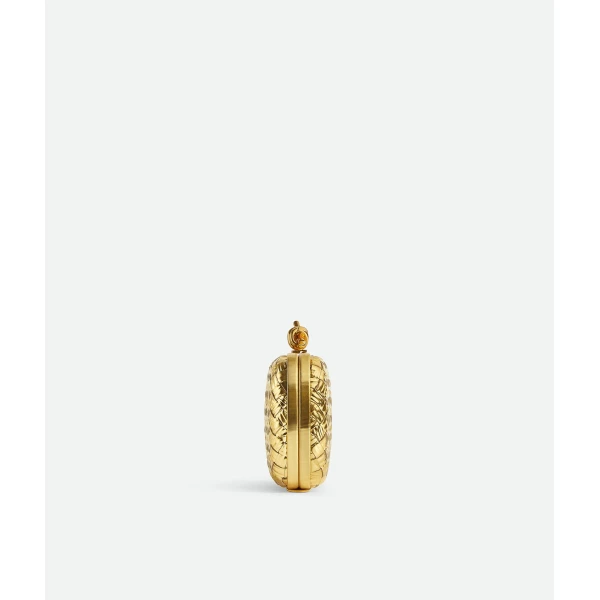 Khaite Women's Knot in Gold - Gold Clutch Bags - The Lotus Tote Bag - Shop at Luxury Shoes 
