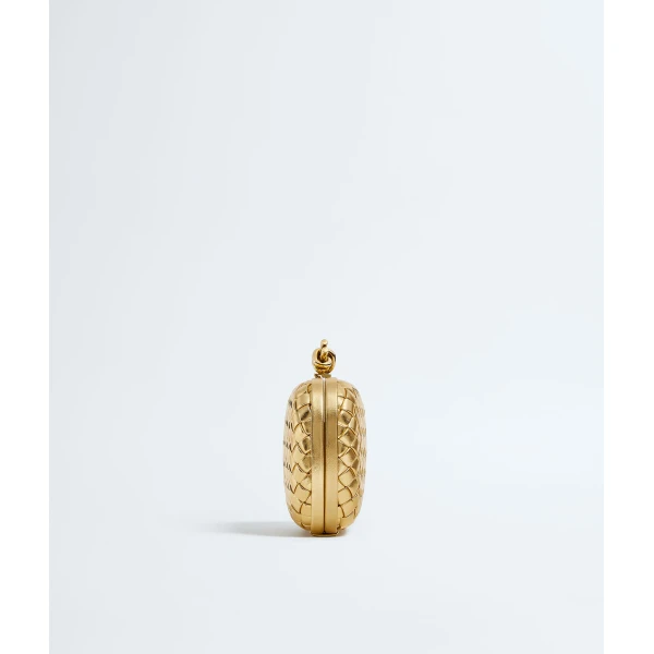 Khaite Women's Knot in Gold - Gold Clutch Bags - The Lotus Tote Bag - Shop at Luxury Shoes 