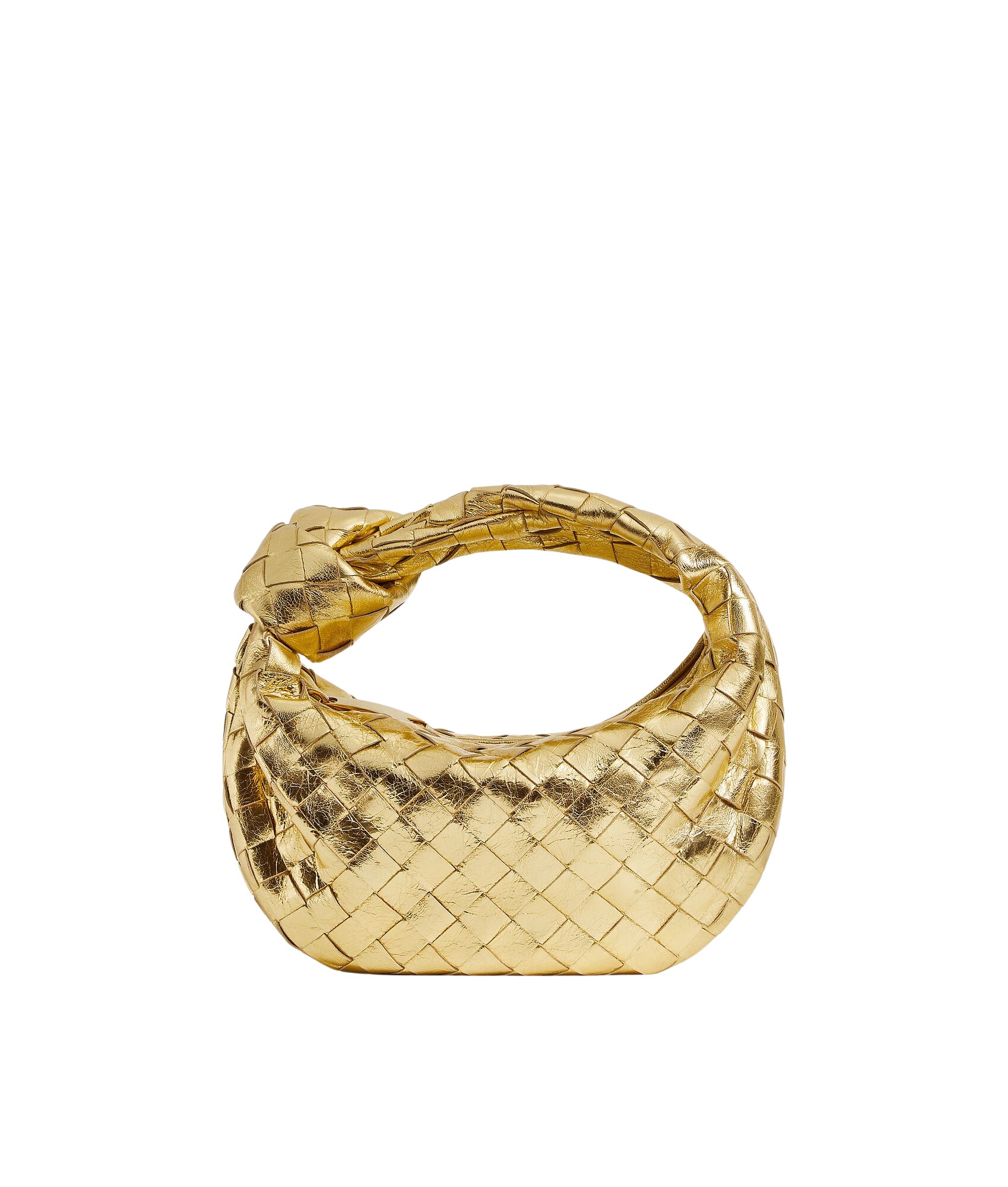 Gold-Womens-Mini-Jodie-in-Gold-coveti87192_nobg Khaite Women's Mini Jodie in Gold - Gold Mini Bags - The Lotus Tote Bag - Shop at Luxury Shoes