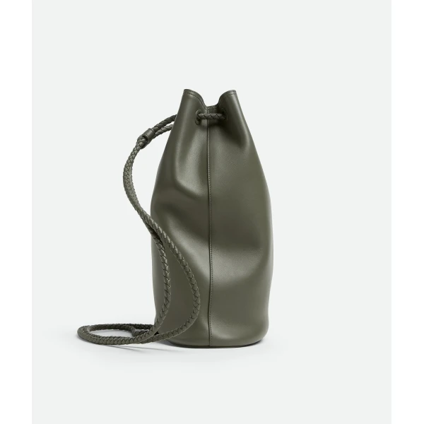 Khaite Women's Andiamo Backpack in Pickle - Green Backpacks - The Lotus Tote Bag - Shop at Luxury Shoes 