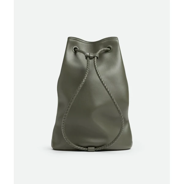 Khaite Women's Andiamo Backpack in Pickle - Green Backpacks - The Lotus Tote Bag - Shop at Luxury Shoes 