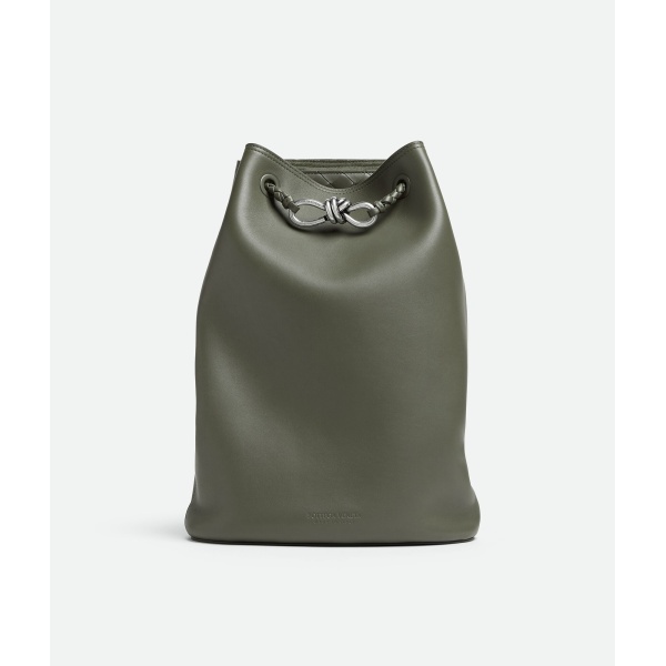 Khaite Women's Andiamo Backpack in Pickle - Green Backpacks - The Lotus Tote Bag - Shop at Luxury Shoes 