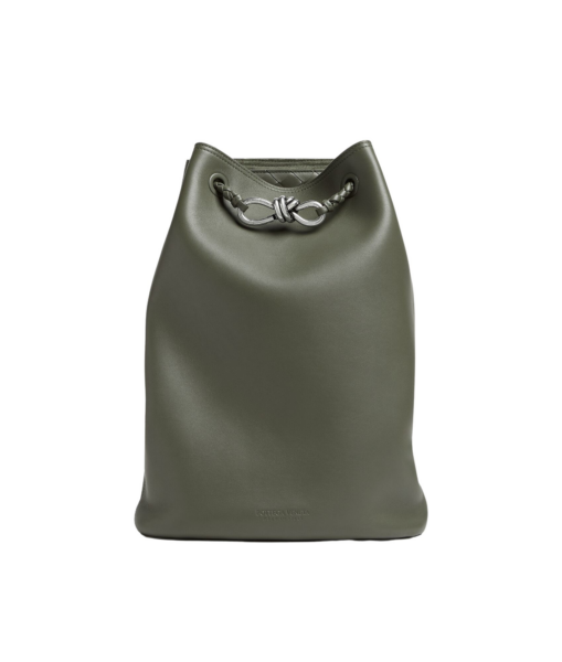 Khaite Women's Andiamo Backpack in Pickle - Green Backpacks - The Lotus Tote Bag - Shop at Luxury Shoes 