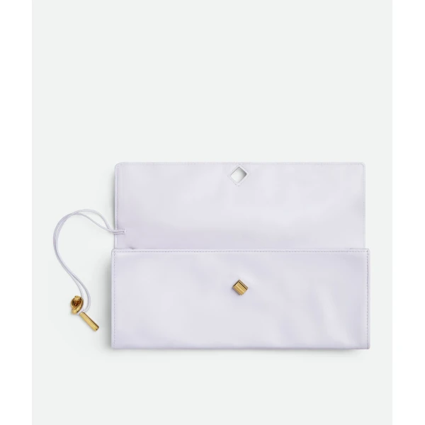 Khaite Women's Andiamo Clutch in Mirth washed - Green Clutch Bags - The Lotus Tote Bag - Shop at Luxury Shoes 